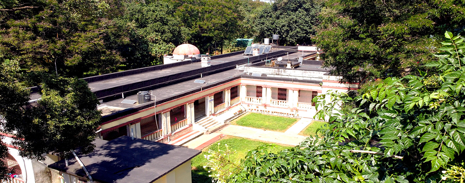 पुरुष वार्ड के चारों ओर हरियाली